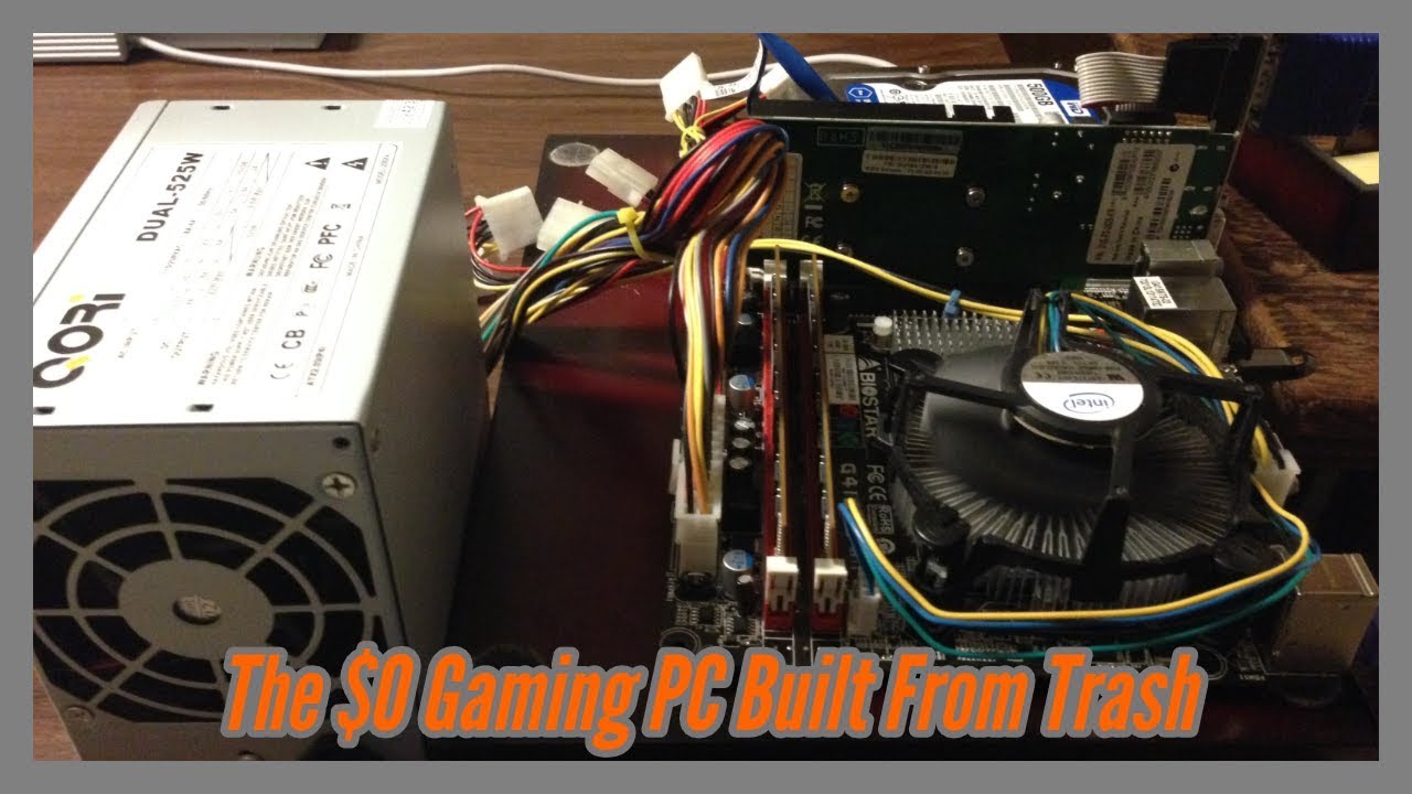 The Free Gaming PC... Made from Trash