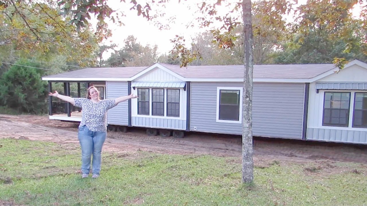 Manufactured Home Delivery in 1 Day (my Lula Mae Farmhouse)