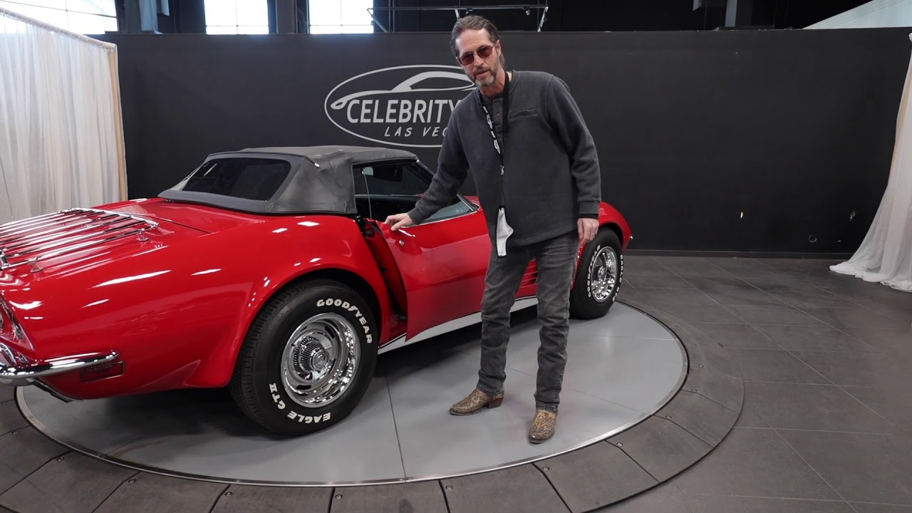 1971 Corvette Stingray Red - At Celebrity Cars Las Vegas