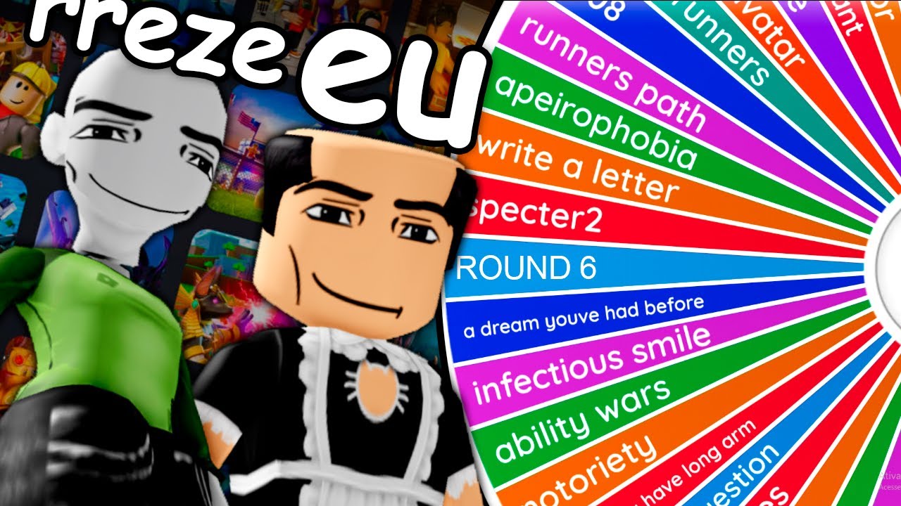 a roleta só escolheu jogos RUINS no roblox (ft. rreze)