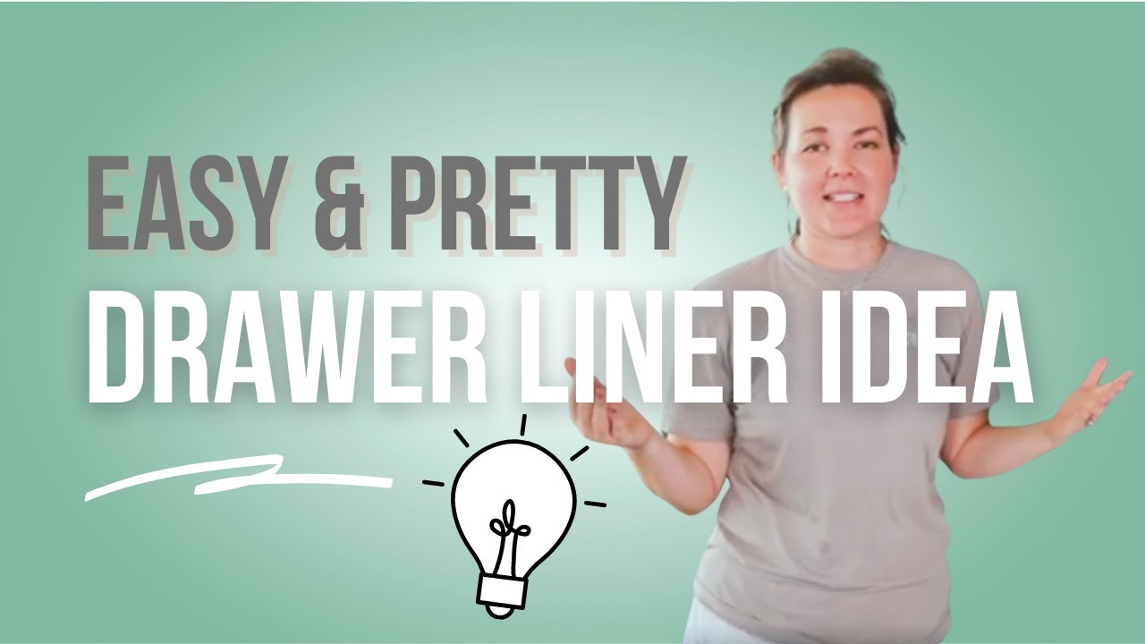 DIY drawer liner with Contact Paper | Catherine Arensberg