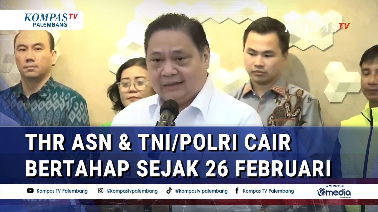 Tok! THR ASN & TNI/Polri Cair Secara Bertahap Sejak 26 Februari, Ini Rinciannya