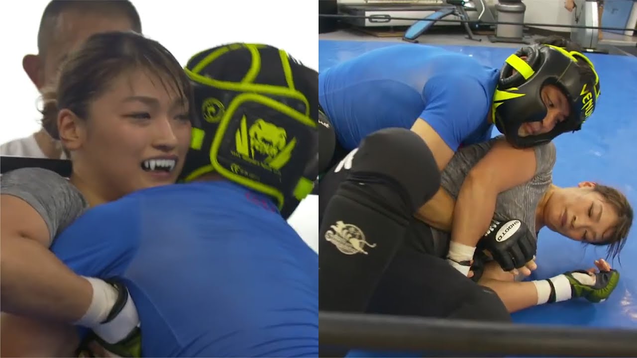 RENAとの密着スパーリングが役得でうらやましい【RIZIN切り抜き】