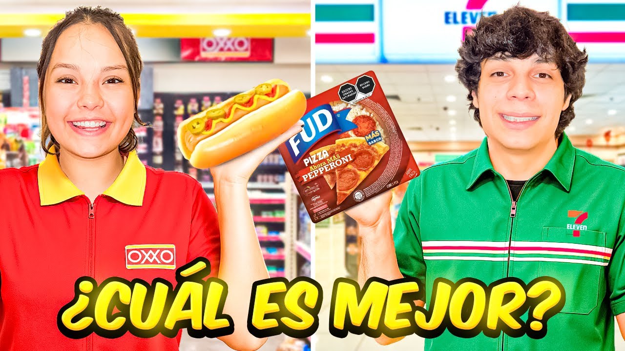 OXXO VS 7 ELEVEN ¿CUÁL TIENE LA MEJOR COMIDA RÁPIDA? - Barbie Pvm