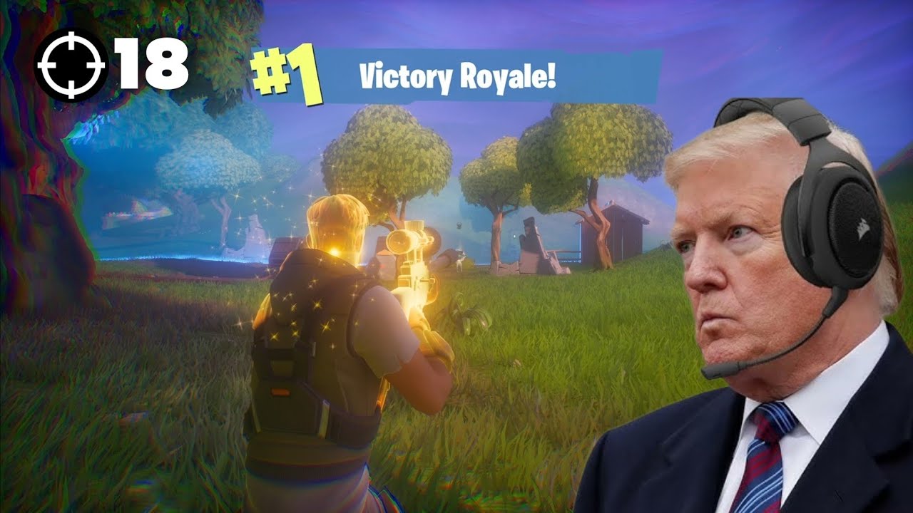 Tonald Drump Plays Fortnite