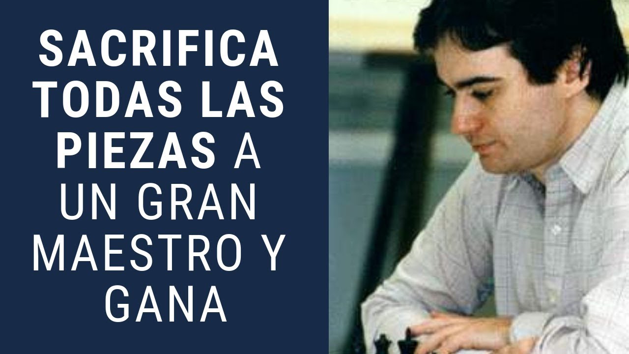 ¡¡Sacrifica todas las piezas a un Gran Maestro y gana!!