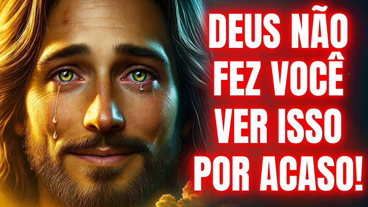 🔴DEUS DIZ - VOCÊ PEDIU UM SINAL! EU TE ENVIEI ESSE VÍDEO! | MENSAGEM DE DEUS HOJE | DEUS DIZ HOJE |