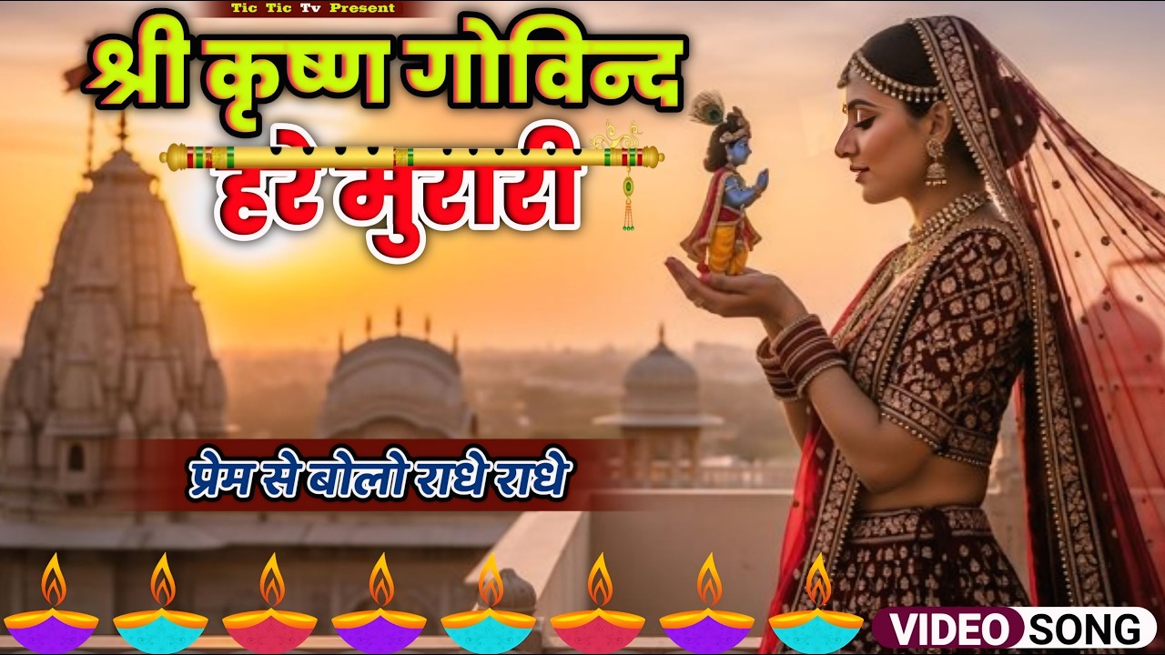 श्री कृष्ण गोविन्द हरे मुरारी  भजन || Shri Krishna Govind Hare Murari || Krishan New Bhajan 2026