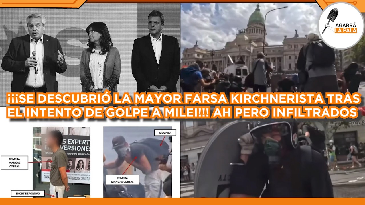 SE DESCUBRIÓ LA FARSA KUKA TRAS EL INTENTO DE GOLPE A MILEI EN EL CONGRESO: 