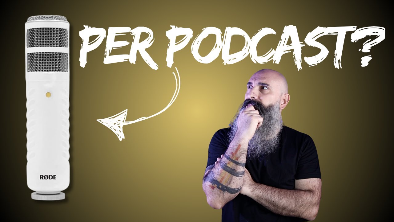 Test sonoro e valutazione imperdibile del Rode Podcaster!