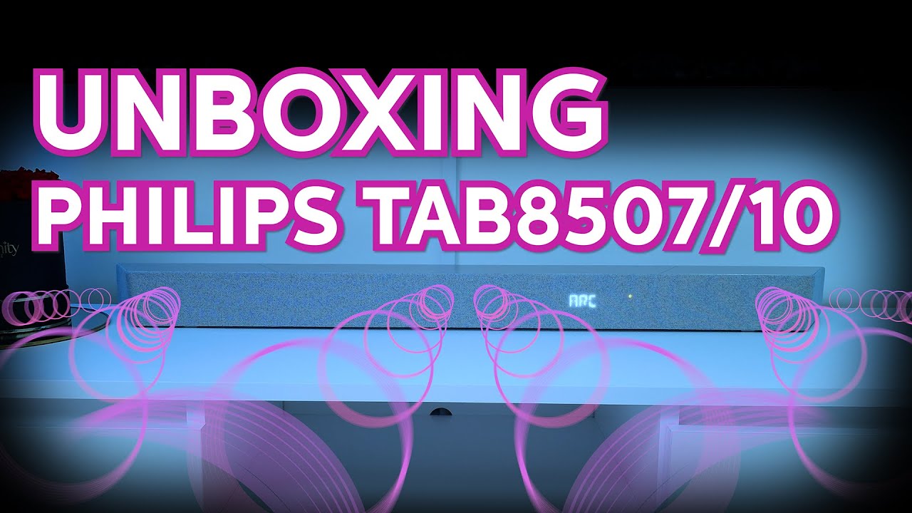 UNBOXING soundbara Philips TAB8507/10 [PL][2023]