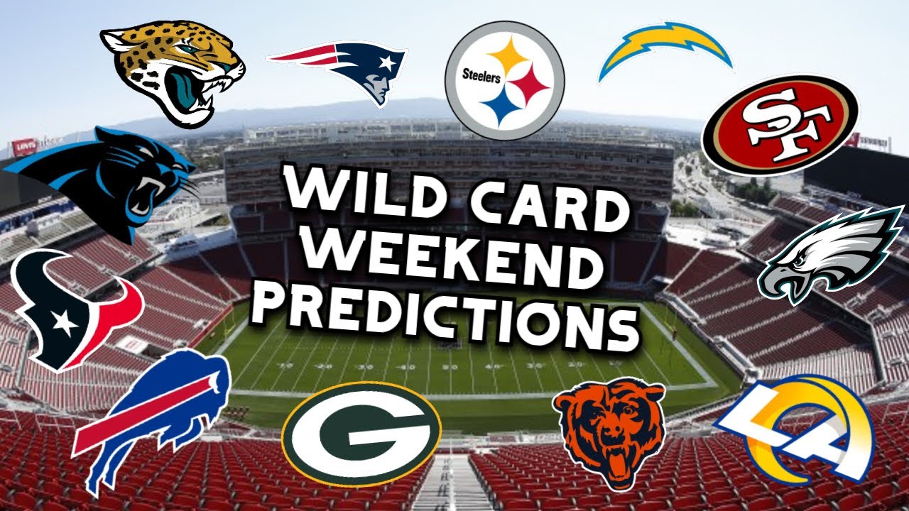 Predicting the 2025–26 NFL Wild Card Weekend Winners