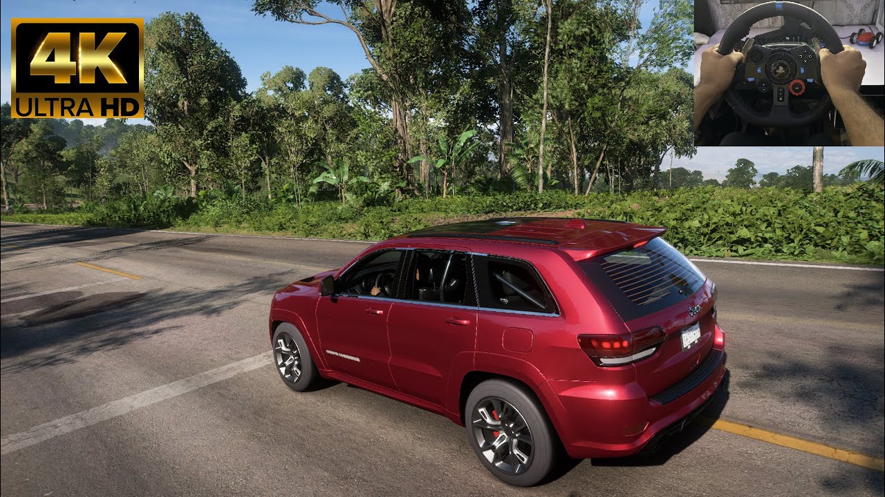 Jeep Grand Cherokee SRT - Forza Horizon 5 - Logitech G29 Gameplay