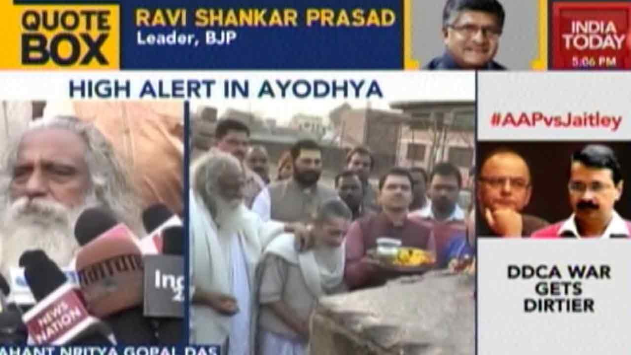 High Alert In Ayodhya As Ram Mandir Issue Resurfaces