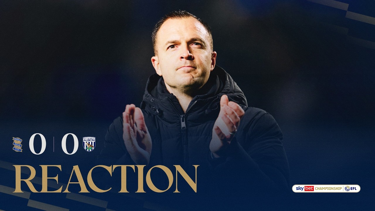 REACTION | Chris Davies on Birmingham City's draw against West Bromwich Albion