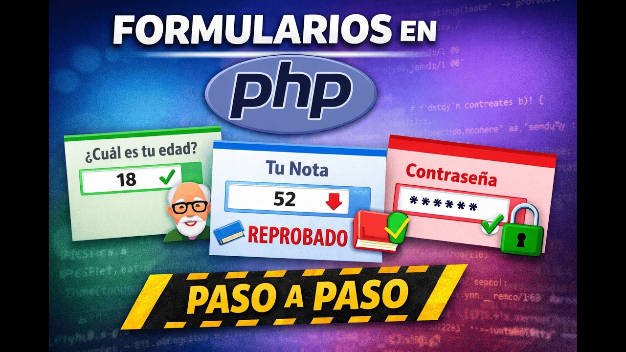 Cómo Crear Formularios en PHP con Método POST | (Ejemplo Completo Paso a Paso)