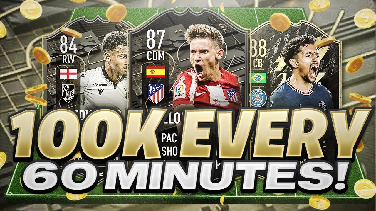 HOW TO MAKE 100K COINS NOW ON FIFA 22 EASIEST WAY TO MAKE COINS ON FIFA 22 BEST TRADING METHODS!