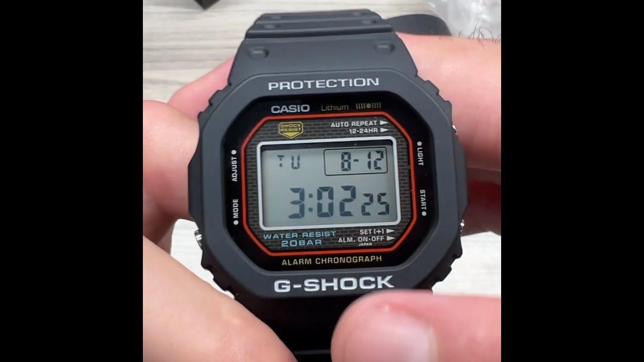 Casio G-SHOCK DW-5000R-1AJF – The Ultimate Throwback to the Original Tough Watch 💥