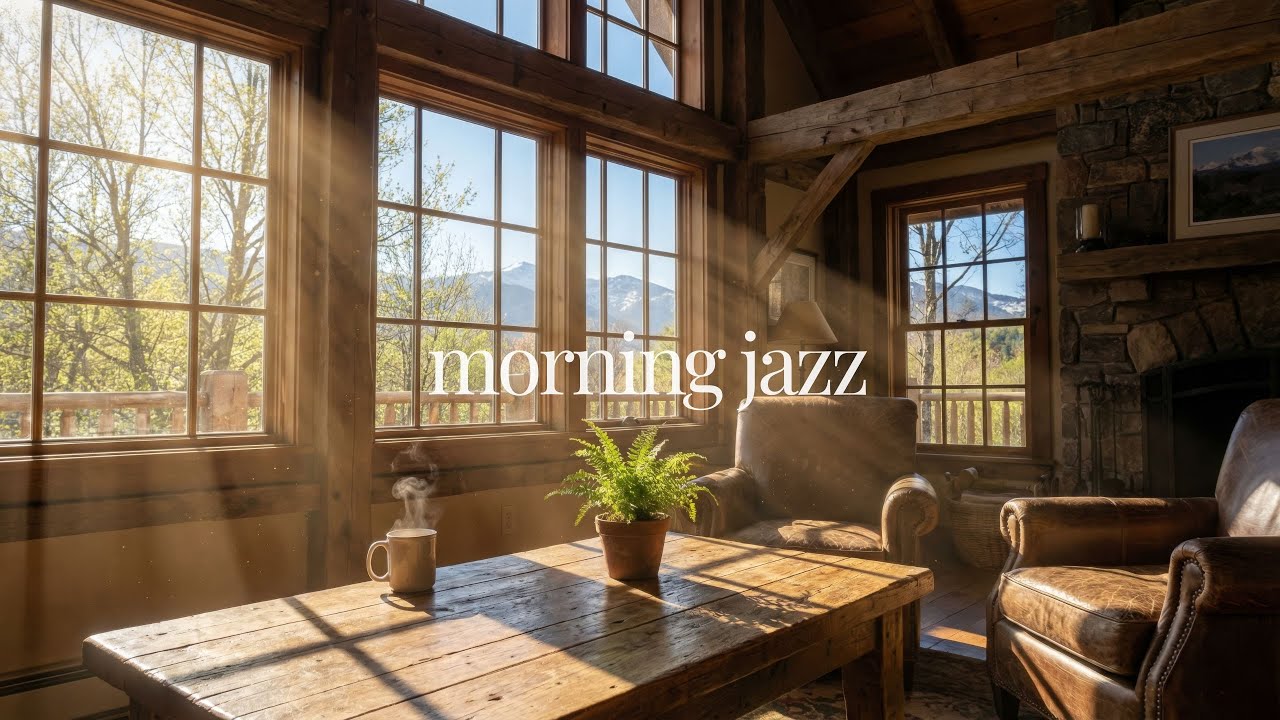 Morning Jazz Escape — Cozy Cabin Vibes