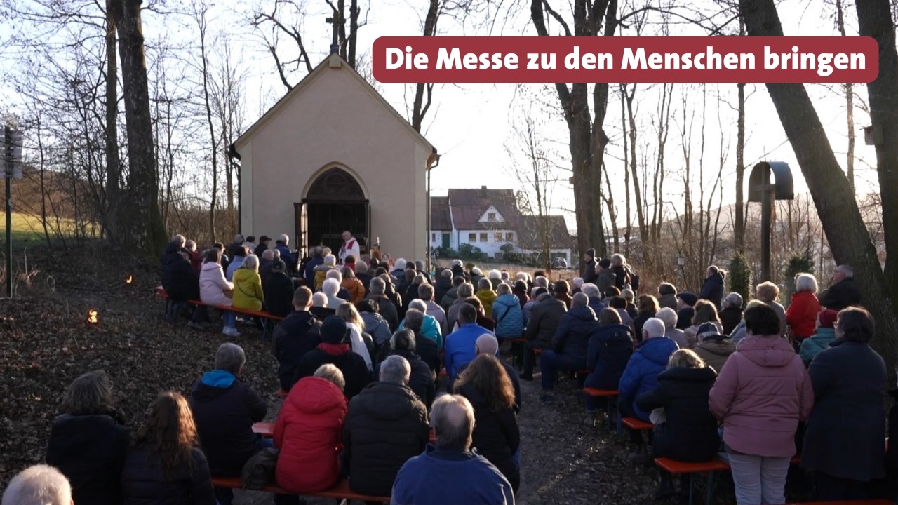 Die Messe zu den Menschen bringen