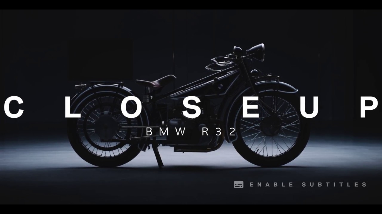 CLOSEUP: BMW R32  (enable subtitles and sound)