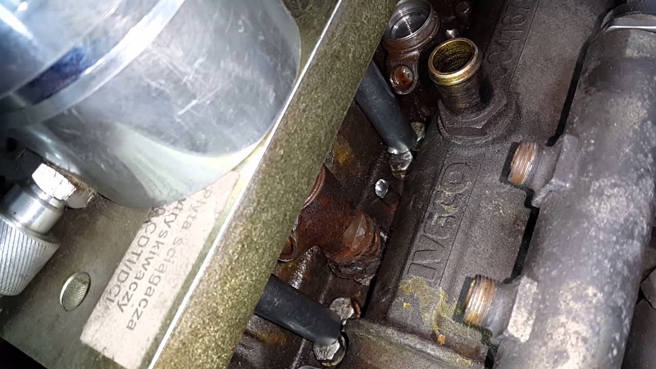 Demontaż zapieczonego wtryskiwacza FIAT IVECO - www.fjeden.pl