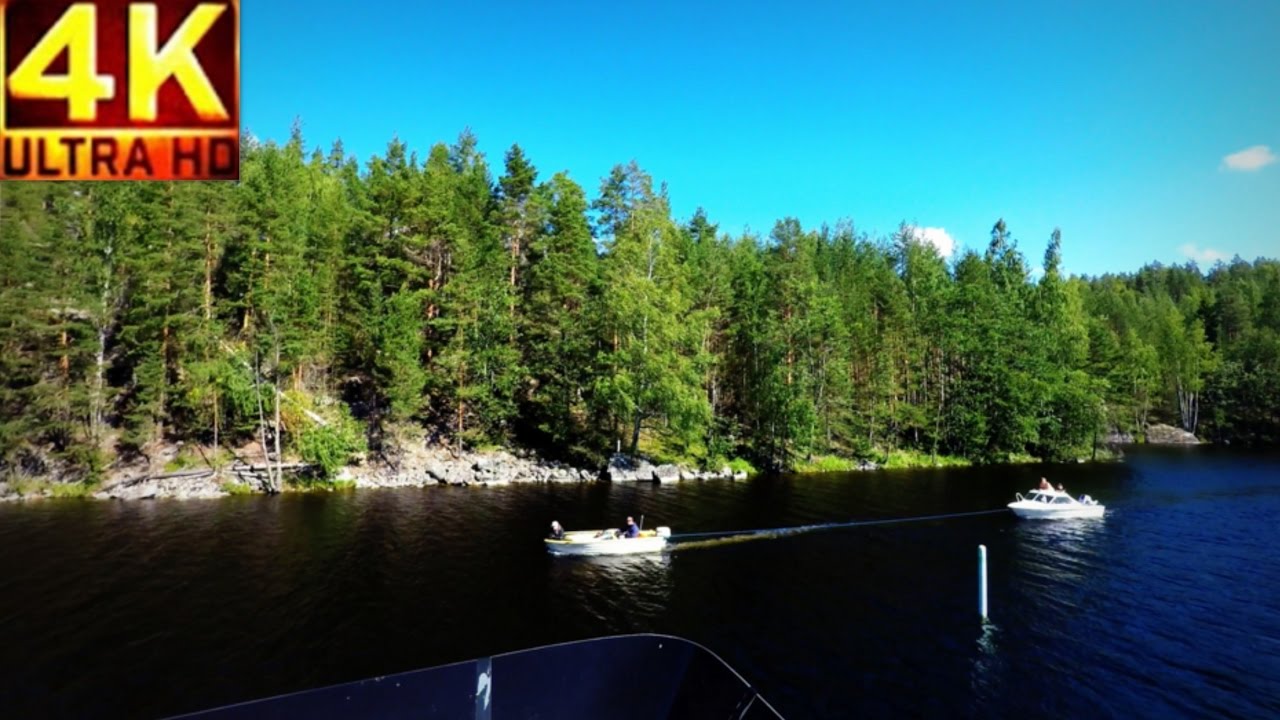 Pihlajavesi 4K Amazing Finland - cruising Lake Saimaa