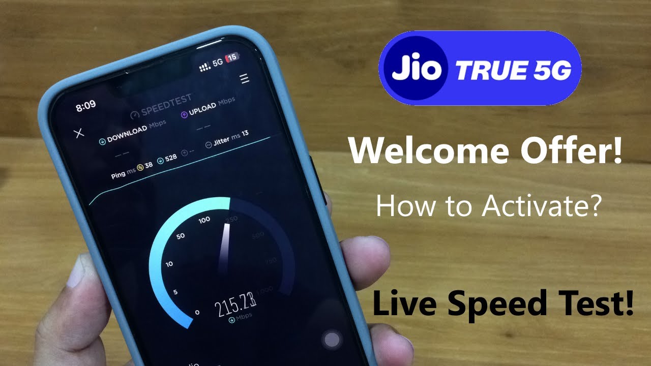Jio 5G | Standalone 5G | True5G | Speed Test | Fast.com | Raw Video | Pune | Jan 2023 |