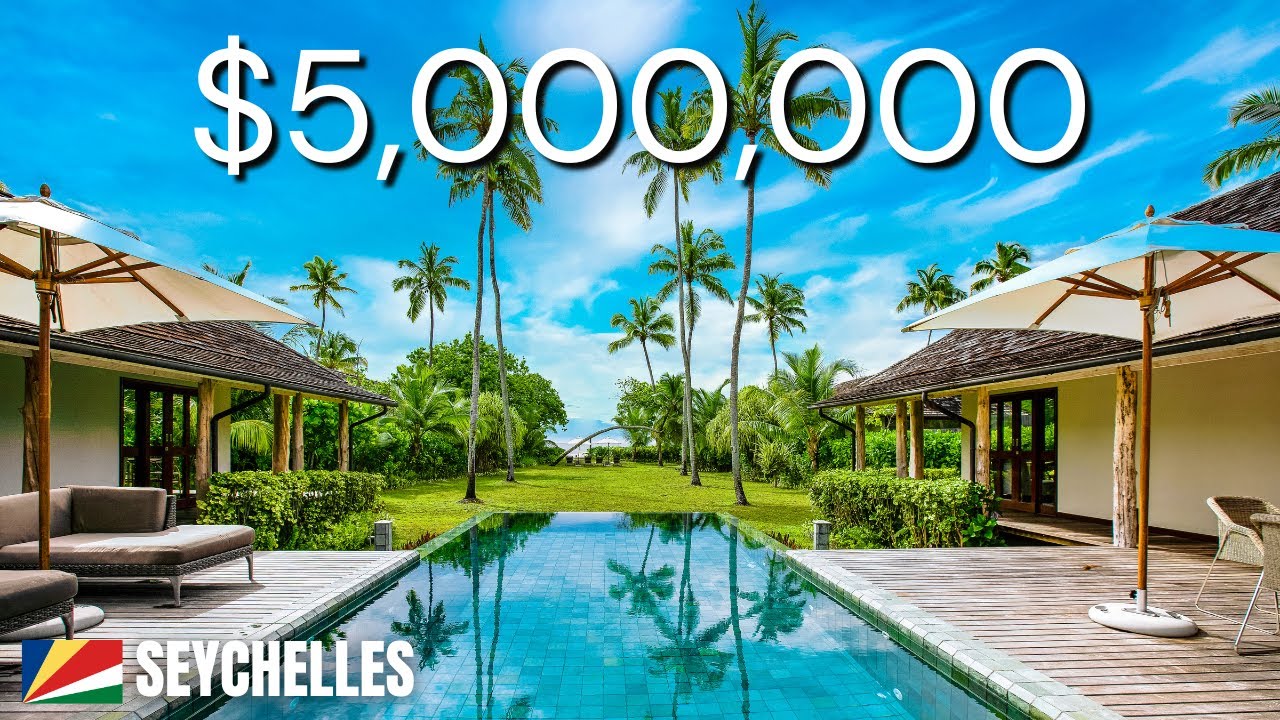 Inside a $5,000,000 Luxury Villa on a PRIVATE ISLAND in Seychelles!