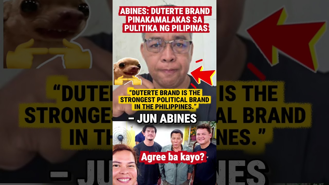 Abines: Duterte brand pinakamalakas sa pulitika ng pilipinas