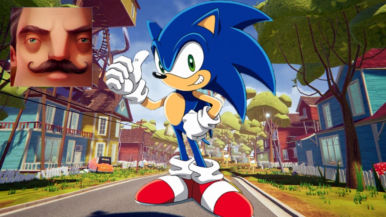 Hello Neighbor - My New Neighbor Sonic The Hedgehog Final History Gameplay Walkthrough