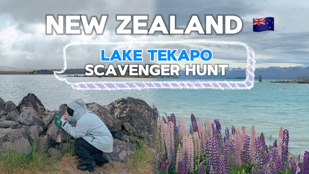 New Zealand Lake Tekapo尋寶遊戲 | 小眾支線任務 | 蒂卡波湖邊的秘密