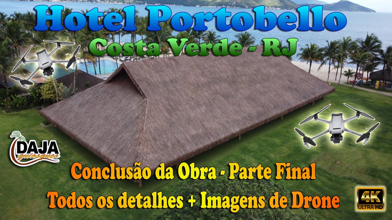 Conclusão da Obra! - Hotel Portobello Tenda para eventos - Parte Final