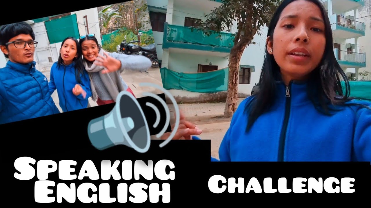 Talking 🔊in English challenge with siblings // Deepshikha Gunjyal 