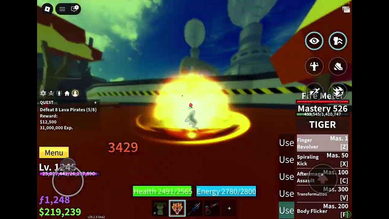 Lvl1237 - lvl1250 blox fruits بلوكس فروت