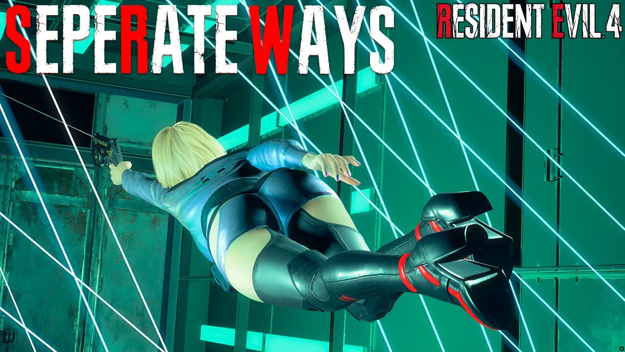 Ashley Graham Mod Cyber Hacker A SEPARATE WAYS LASER - RESIDENT EVIL 4 REMAKE