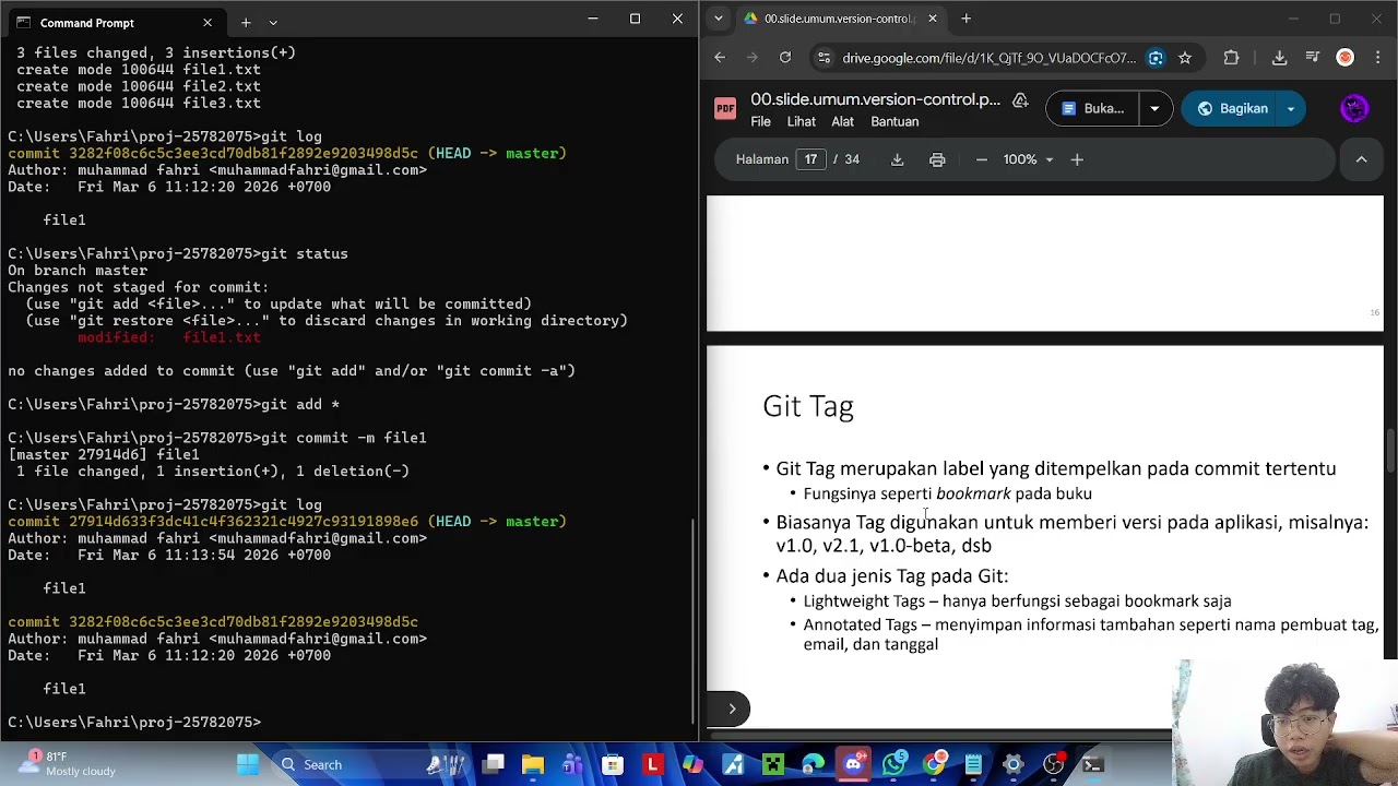 Lab Sessions 1_Version Control, Git, and GitHub