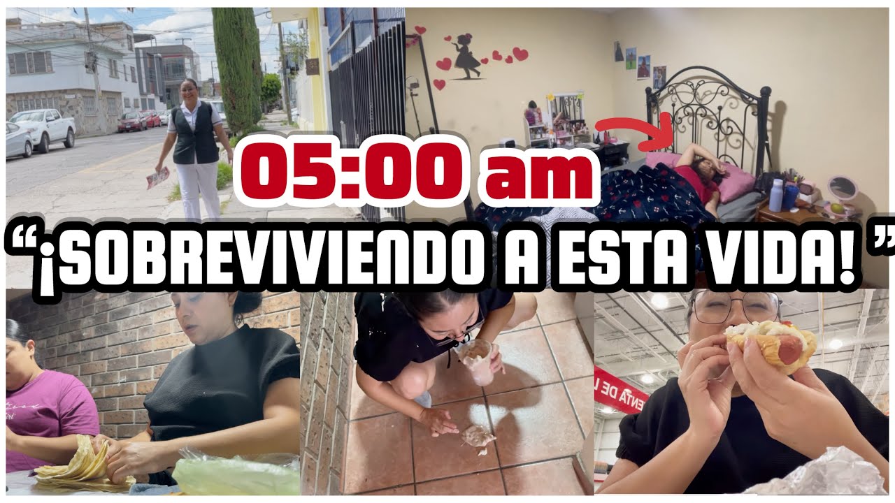 “Madrugar a las 5 AM para estudiar me está destruyendo 😩📚⏰” VIDA REAL