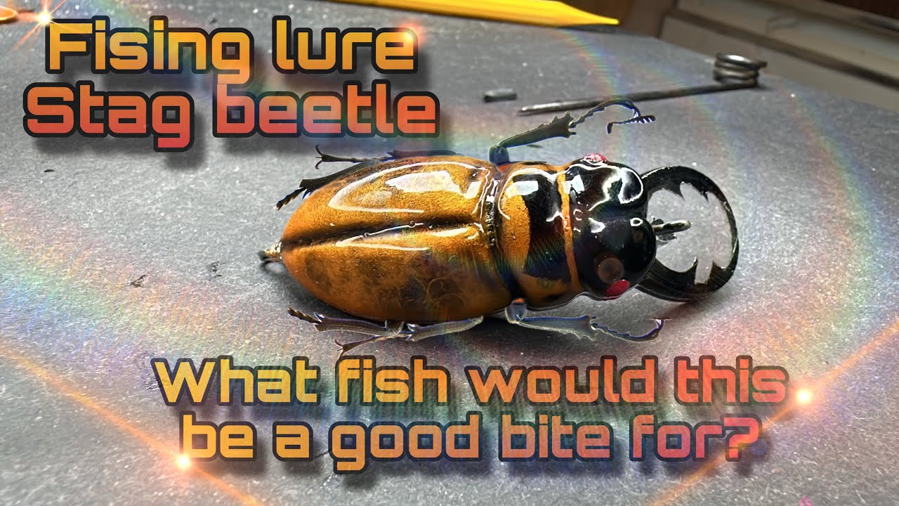 Fising lure Stag beetle