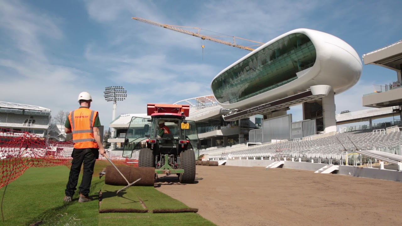 Reinstatement of the outfield at Lord's Cricket Ground