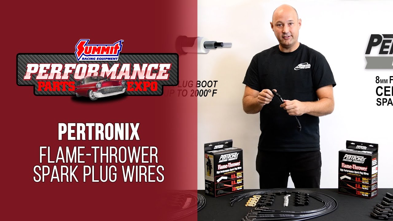 Optimize Spark Plug Performance with PerTronix Flame-Thrower Spark Plug Wires