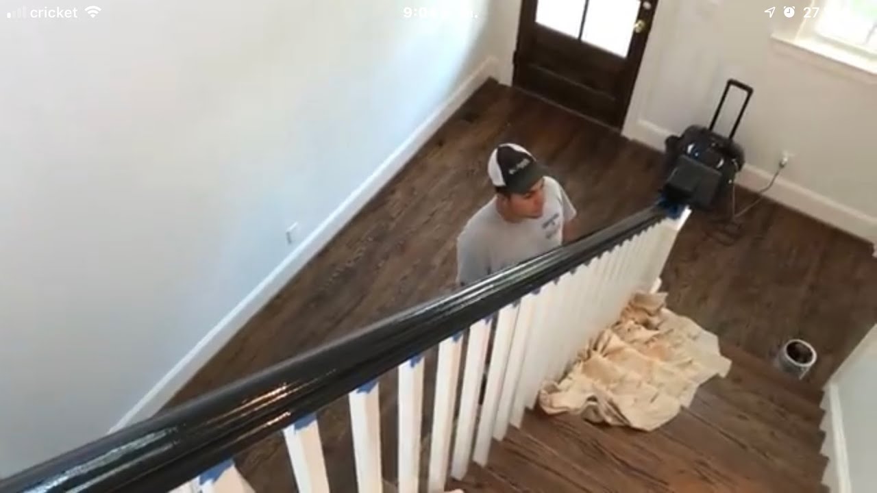 Como pintar escaleras, escalones o hand rail