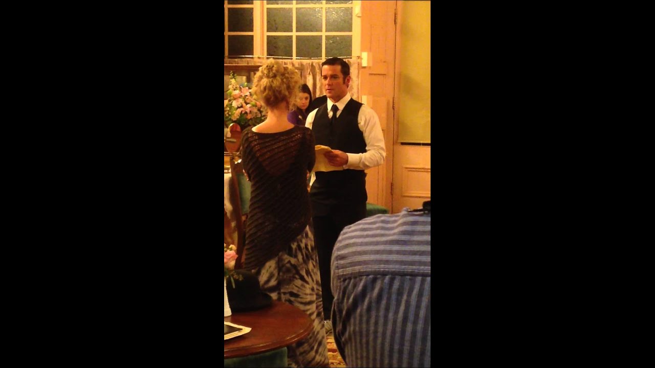 Murdoch Mysteries Season 8 rehearsal