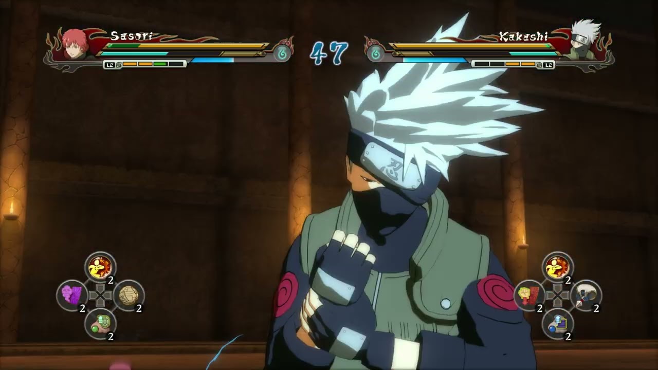 Sasori vs Kakashi - Naruto Shippuden Ultimate Ninja Storm Revolution