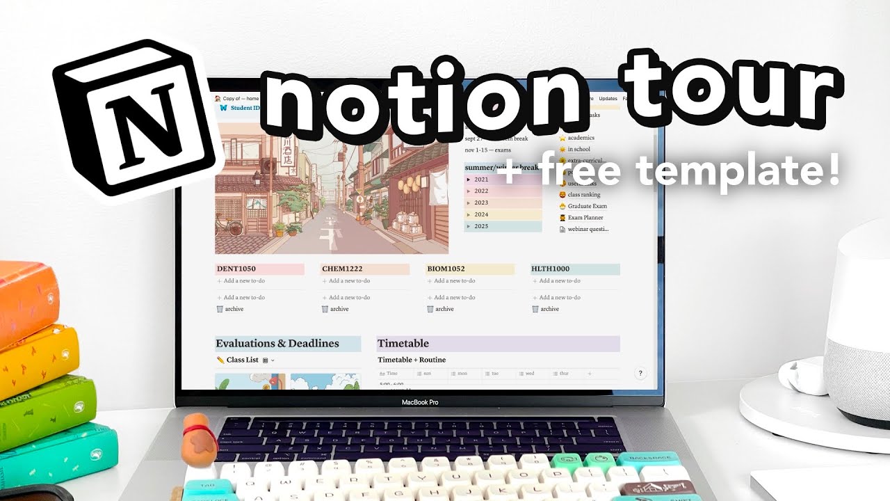 how i organize my entire life with Notion! ⭐