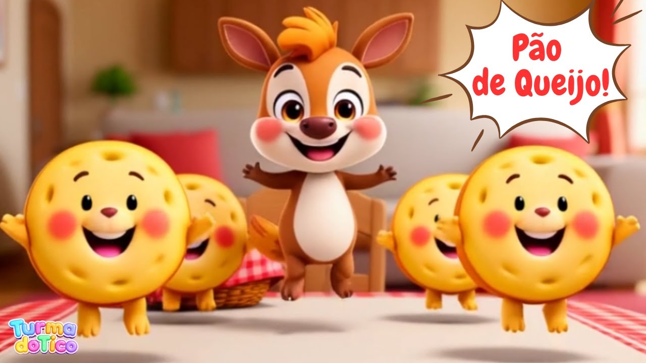 Pão de Queijo no Beat | Música Infantil Divertida | Turma do Tico