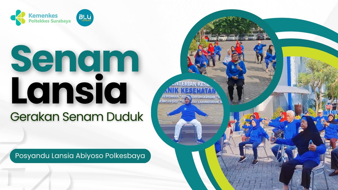 Gerakan Sehat Lansia: Senam Duduk