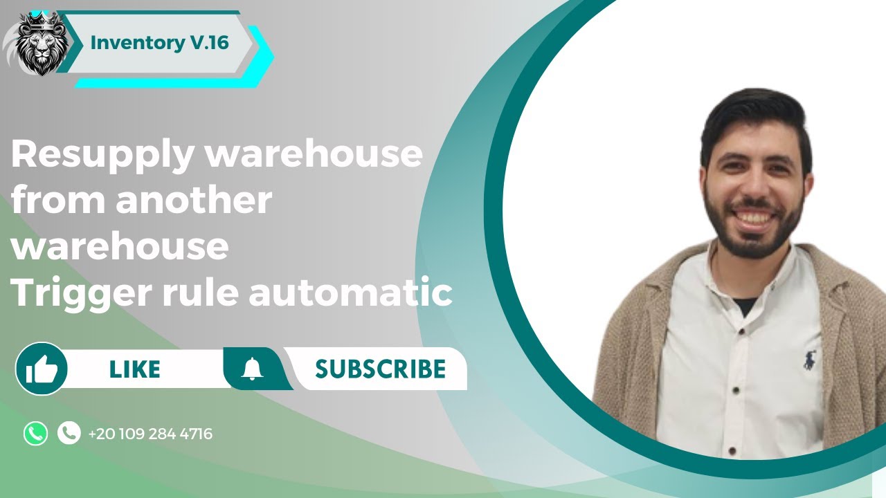 Resupply Warehouse from another warehouse | تغذية فروع البيع بالمنتجات من خلال المخزن الرئيسي