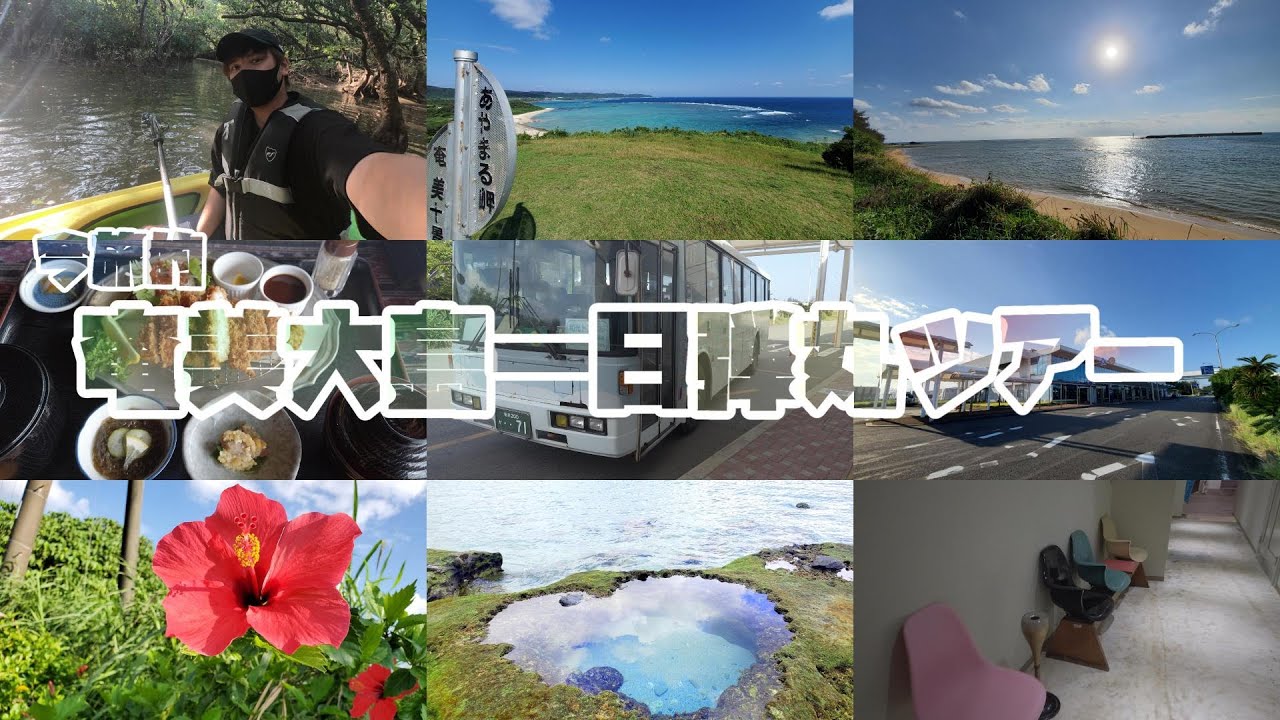 【フェリー日本列島縦断】#12 奄美大島を島バス一日乗り放題で弾丸旅行してみた。