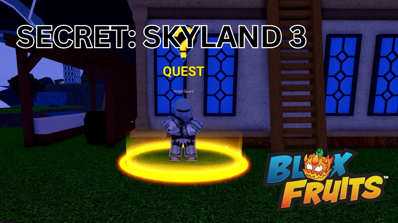 СЕКРЕТ: SKYLAND 3 МОЛНИЯ МОРЕ 1 БЛОКС ФРУКТЫ ROBLOX